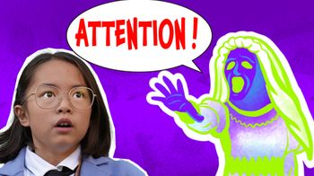 La dame blanche rôde la nuit