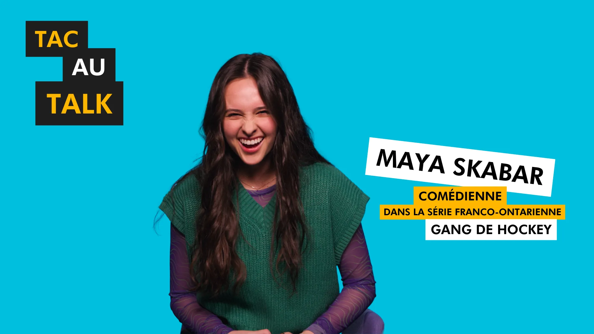 Hockey et télé, selon Maya Skabar | TFO